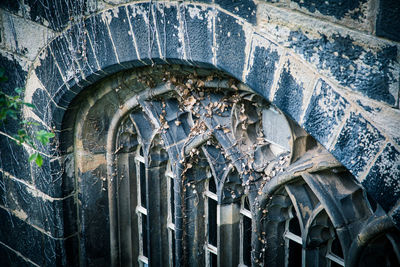 Interior of old cathedral