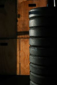 Stack of training weights