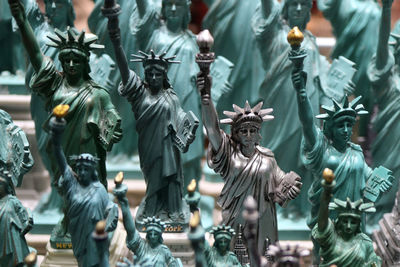 Close-up of buddha statue