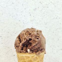 Close-up of ice cream