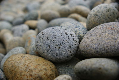 Full frame shot of pebbles