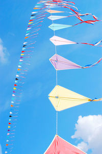 Kite on the beach of the north sea in de haan, belgium