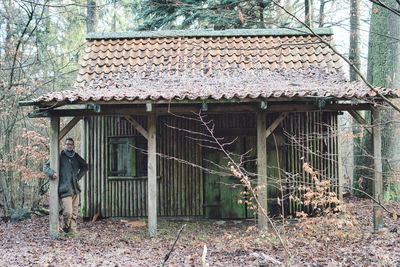 Interior of abandoned house