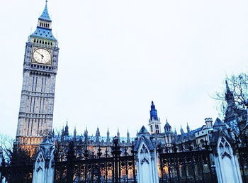 Low angle view of tower