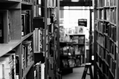 Interior of library