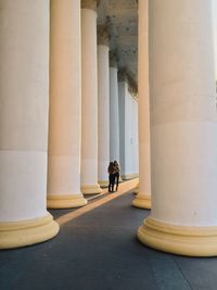 Columns in building