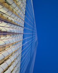 Low angle view of modern building