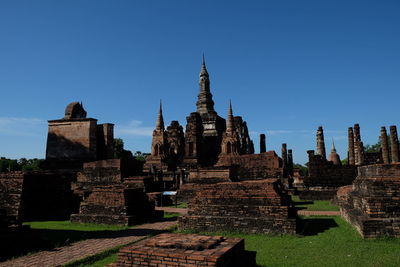 Historic temple against clear sky