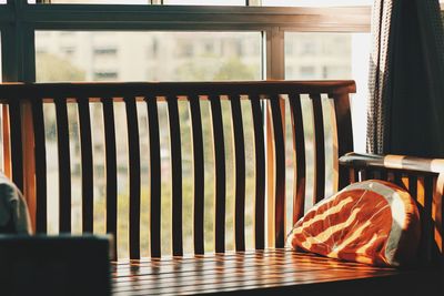 Empty chairs at home