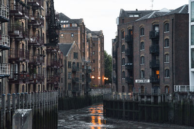 Buildings in city