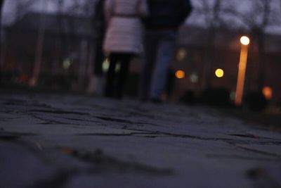 surface level