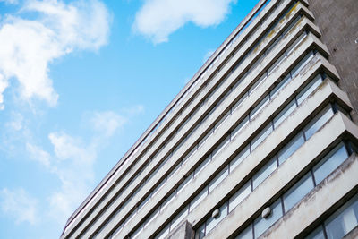 Low angle view of building against sky