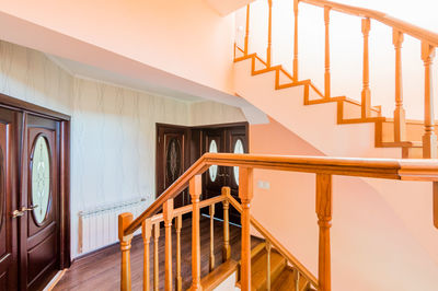 Staircase of building at home