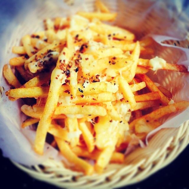 food, food and drink, ready-to-eat, indoors, freshness, plate, close-up, still life, serving size, meal, indulgence, pasta, unhealthy eating, french fries, italian food, cooked, no people, selective focus, high angle view