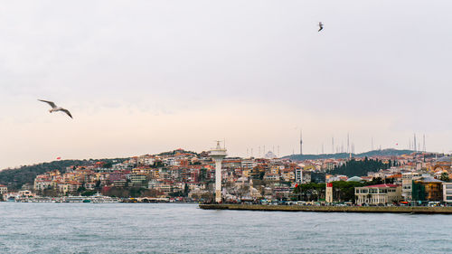 The uskudar in istanbul is where the trains cross the underwater tube through bosphorus from sirkeci