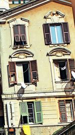 Low angle view of old building