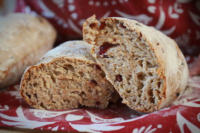 Close-up of bread