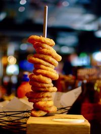 Close-up of bread