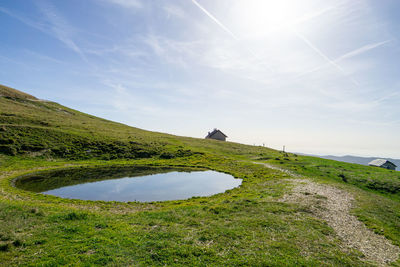 Altopiano di asiago landscape of italian alps