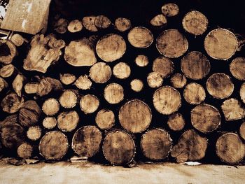 Stack of logs