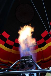 Close-up of motorcycle at night