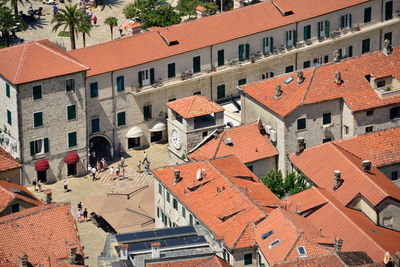 Kotor bay are a series of coves on the southern dalmatian coast of the adriatic sea in montenegro