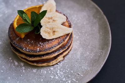 Close-up of cake on plate