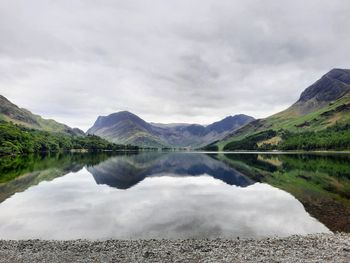 Still reflection on buttermere