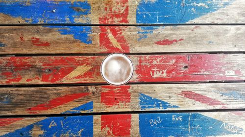 Full frame shot of wooden wall