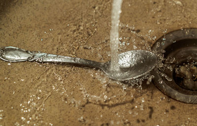 Close-up of water drops