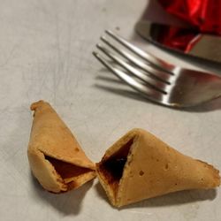 Close-up of food on table