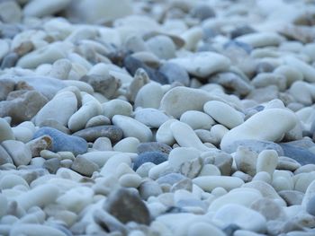 Full frame shot of pebbles