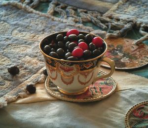 Close-up of fruits in bowl