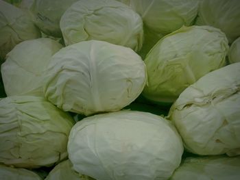 High angle view of vegetables for sale