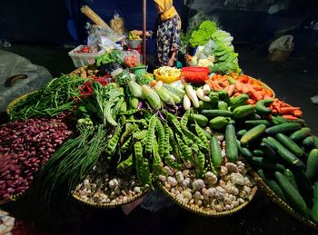 Close-up of vegetables for sale