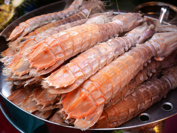 Close-up of fish for sale