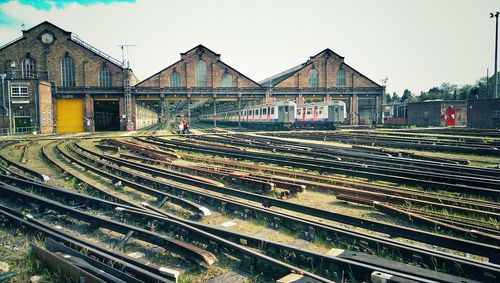 Railroad tracks