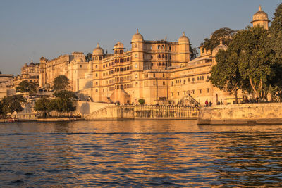 View of city at waterfront