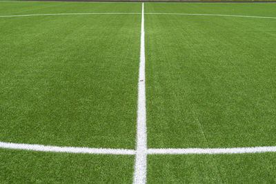 View of soccer field