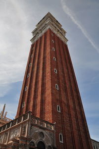 Low angle view of historical building against sky