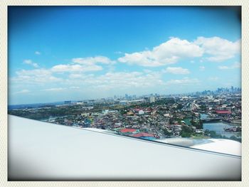 Aerial view of cityscape