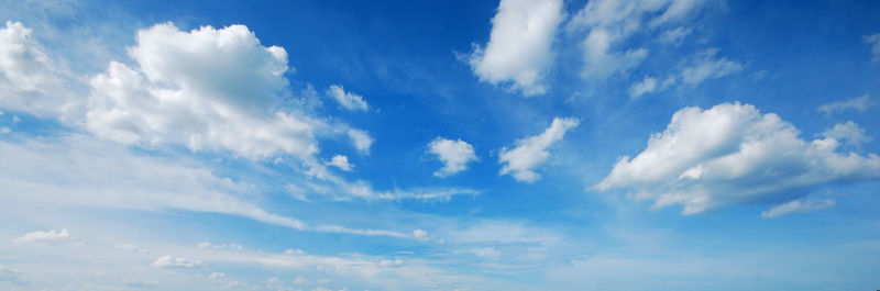 Low angle view of cloudy sky