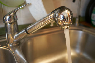 Close-up of glass of water