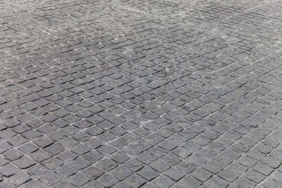 Full frame shot of cobblestone street