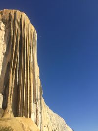 Low angle view of a mountain