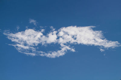 Low angle view of clouds in sky