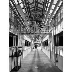Alley in building