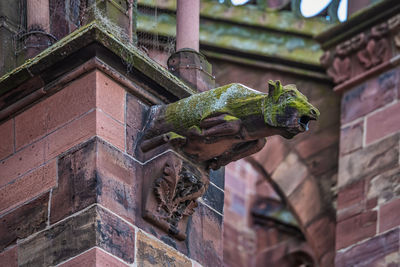 Low angle view of statue