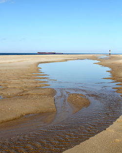 Scenic view of beach