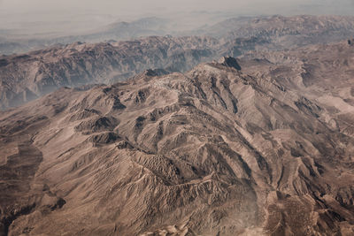 Scenic view of mountain against sky